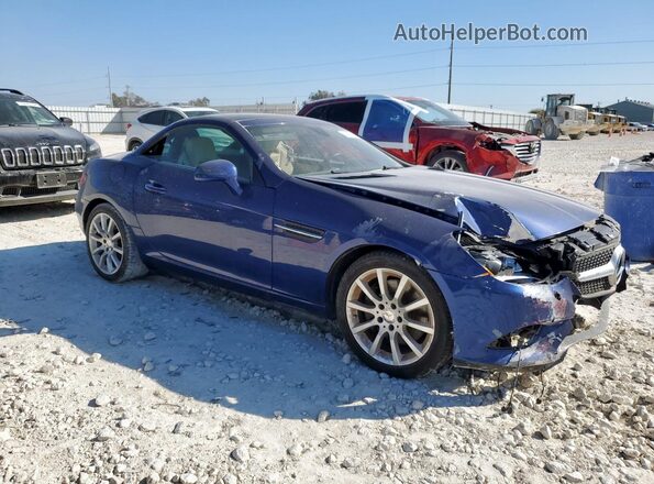 WDDPK3JA7HF137940 2017 MERCEDES-BENZ SLC Blue Առջևի աջ