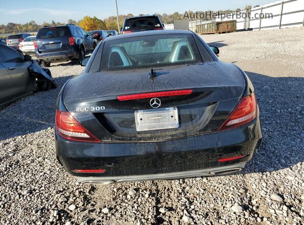 WDDPK3JA9HF129029 2017 MERCEDES-BENZ SLC Black Հետևի տեսք