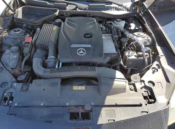 WDDPK3JAXGF123464 2016 MERCEDES-BENZ SLK Black Вид задньої частини салону