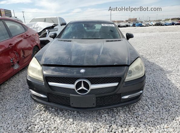 WDDPK3JAXGF123464 2016 MERCEDES-BENZ SLK Black Вид спереду