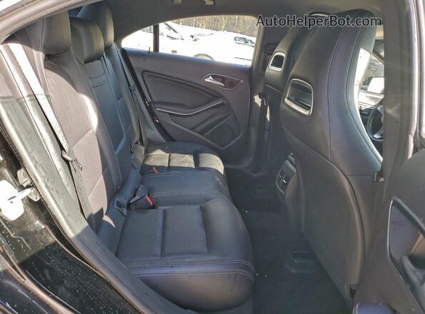 WDDSJ4EB0GN356538 2016 MERCEDES-BENZ CLA-CLASS Black Вид задніх сидінь
