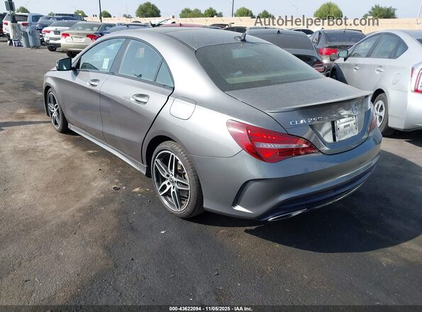 WDDSJ4EB2KN723366 2019 MERCEDES-BENZ CLA 250 Серый Задняя левая четверть