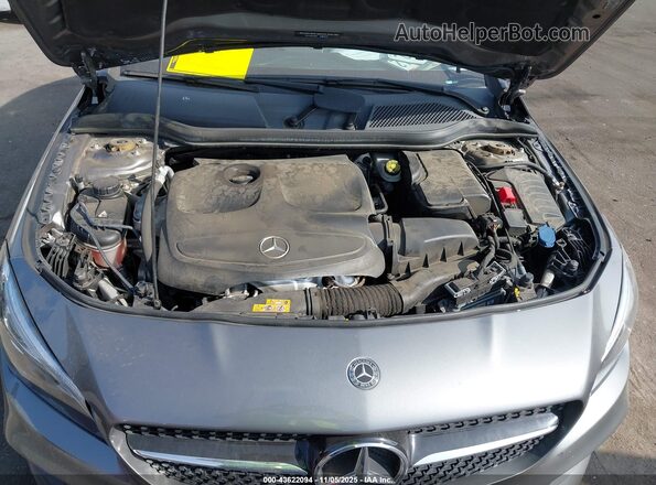 WDDSJ4EB2KN723366 2019 MERCEDES-BENZ CLA 250 Серый Вид сзади