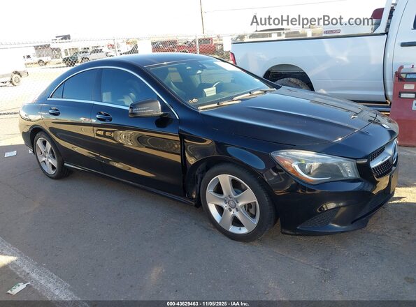 WDDSJ4EB4GN375416 2016 MERCEDES-BENZ CLA 250 Black Rear interior view
