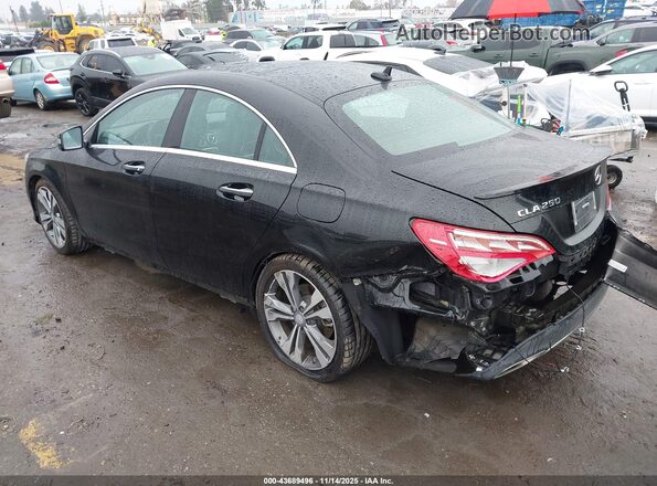 WDDSJ4EB5KN776255 2019 MERCEDES-BENZ CLA 250 Black Հետևի ձախ