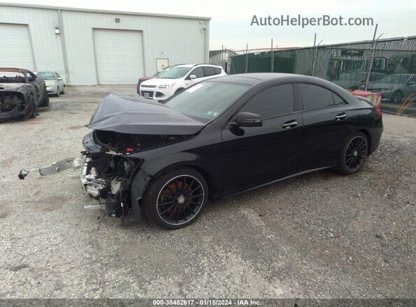 WDDSJ4EB6GN386823 2016 MERCEDES-BENZ CLA 250 Черный Передняя левая четверть