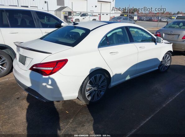 WDDSJ4EB6JN518440 2018 MERCEDES-BENZ CLA 250 White Trasero derecho
