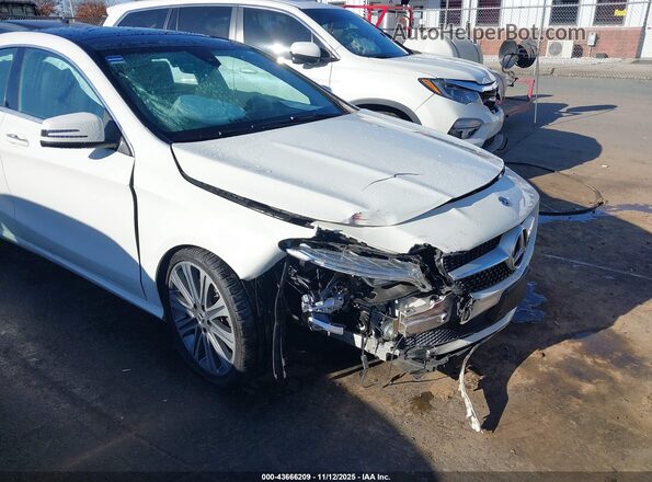 WDDSJ4EB6JN518440 2018 MERCEDES-BENZ CLA 250 White Vista frontal