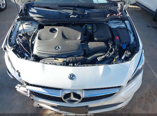 WDDSJ4EB6JN518440 2018 MERCEDES-BENZ CLA 250 White Vista trasera