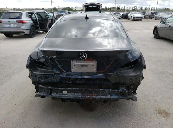 WDDSJ4EB6KN699377 2019 MERCEDES-BENZ CLA-CLASS Black Widok z tyłu