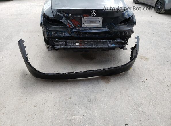 WDDSJ4EB6KN699377 2019 MERCEDES-BENZ CLA-CLASS Black Widok komory silnika