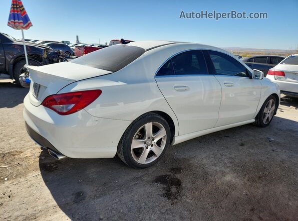 WDDSJ4EB7GN292286 2016 MERCEDES-BENZ CLA-CLASS White Trasero derecho