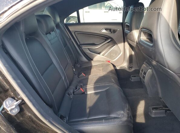 WDDSJ4EB9KN721324 2019 MERCEDES-BENZ CLA-CLASS Black Rear seats view