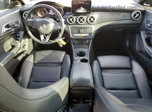 WDDSJ4EB9KN721324 2019 MERCEDES-BENZ CLA-CLASS Black Dashboard view