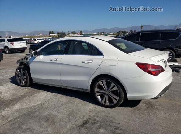 WDDSJ4EB9KN752444 2019 MERCEDES-BENZ CLA-CLASS White Задня ліва чверть