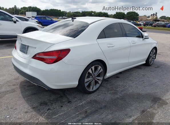 WDDSJ4EBXKN722126 2019 MERCEDES-BENZ CLA 250 White Rear right