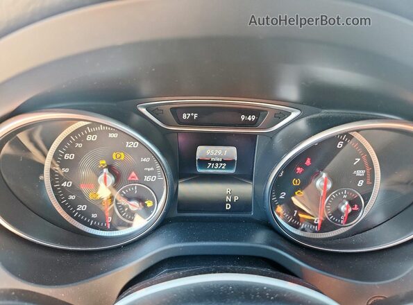 WDDSJ4EBXKN755661 2019 MERCEDES-BENZ CLA-CLASS White Widok zestawu wskaźników