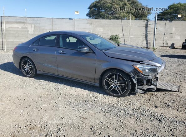 WDDSJ4GB2KN718794 2019 MERCEDES-BENZ CLA-CLASS Gray Delantero derecho