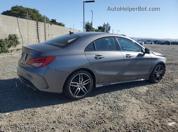 WDDSJ4GB2KN718794 2019 MERCEDES-BENZ CLA-CLASS Gray Trasero derecho