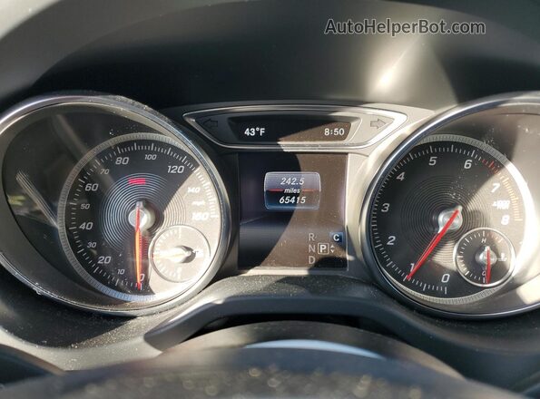 WDDSJ4GB9KN772481 2019 MERCEDES-BENZ CLA-CLASS Белый Вид щитка приборов