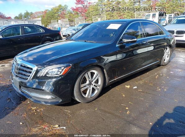 WDDUG6EB0LA524991 2020 MERCEDES-BENZ S-CLASS Черный Передняя левая четверть
