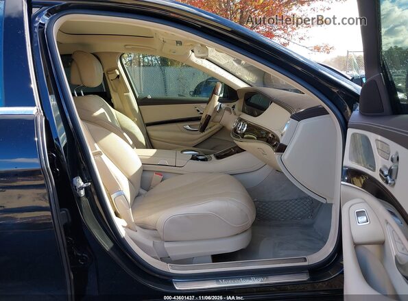 WDDUG6EB0LA524991 2020 MERCEDES-BENZ S-CLASS Черный Вид салона спереди