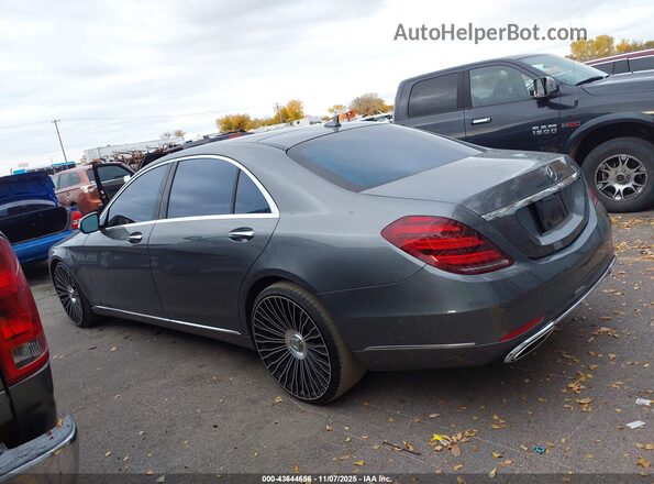 WDDUG6EB2JA345767 2018 MERCEDES-BENZ S-CLASS Gray Widok wnętrza 360 stopni