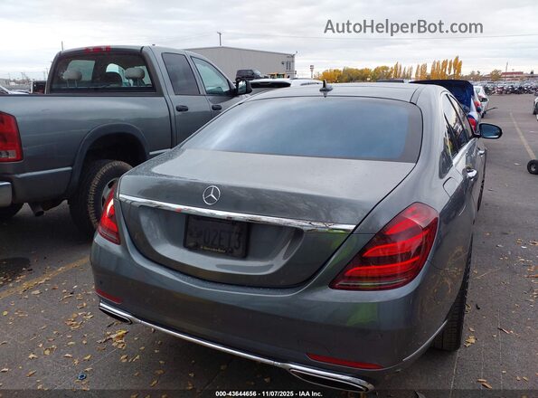 WDDUG6EB2JA345767 2018 MERCEDES-BENZ S-CLASS Gray 