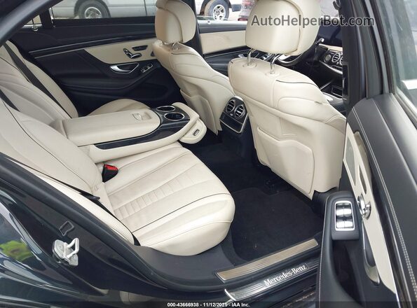 WDDUG6EB3JA347026 2018 MERCEDES-BENZ S-CLASS Black Widok naklejki z numerem VIN