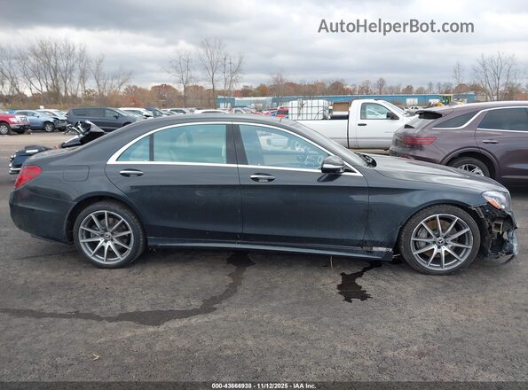 WDDUG6EB3JA347026 2018 MERCEDES-BENZ S-CLASS Black Widok wnętrza z tyłu