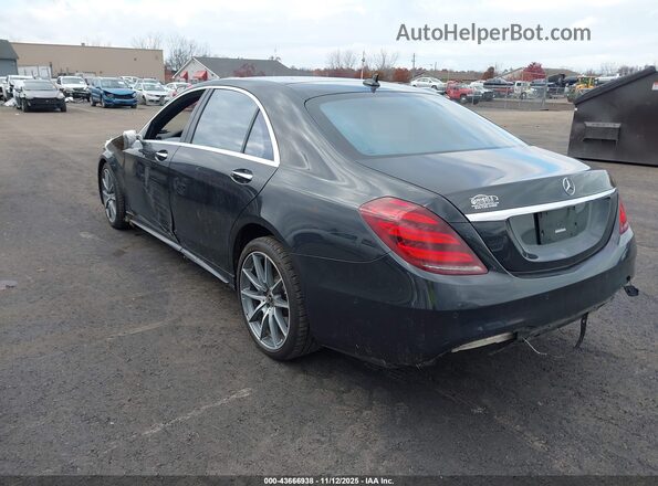 WDDUG6EB3JA347026 2018 MERCEDES-BENZ S-CLASS Black Tył lewy