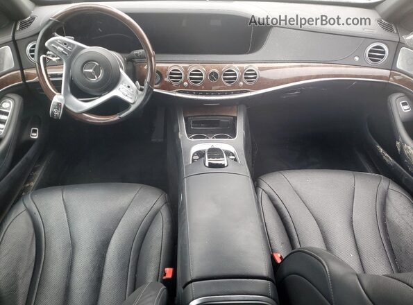 WDDUG6EB8KA442263 2019 MERCEDES-BENZ S Серебряный Вид панели приборов