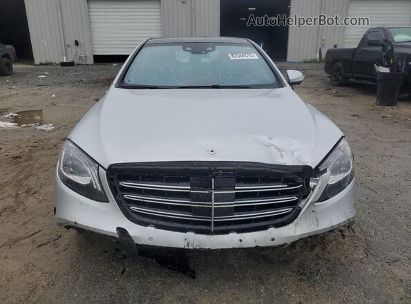WDDUG6EB8KA442263 2019 MERCEDES-BENZ S Серебряный Вид спереди
