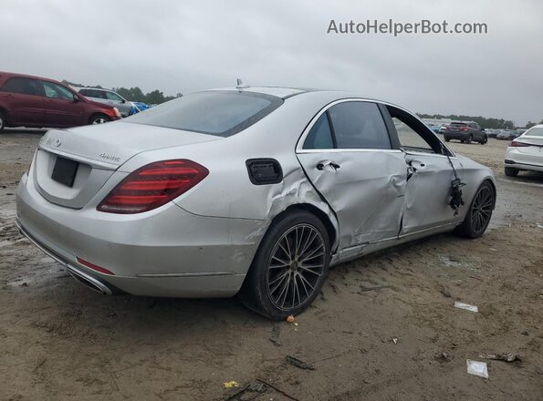 WDDUG6EB8KA442263 2019 MERCEDES-BENZ S Серебряный Задняя правая четверть