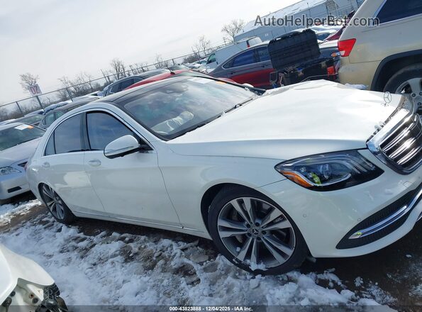 WDDUG6EB8LA514127 2020 MERCEDES-BENZ S-CLASS White უკანა სალონის ხედი