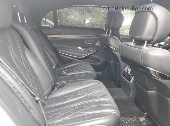 WDDUG7JB3HA327686 2017 MERCEDES-BENZ S White Vista de los asientos traseros