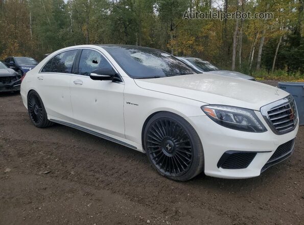 WDDUG7JB3HA327686 2017 MERCEDES-BENZ S White Delantero derecho