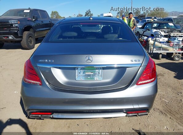 WDDUG7JB5HA304068 2017 MERCEDES-BENZ AMG S 63 Gray 