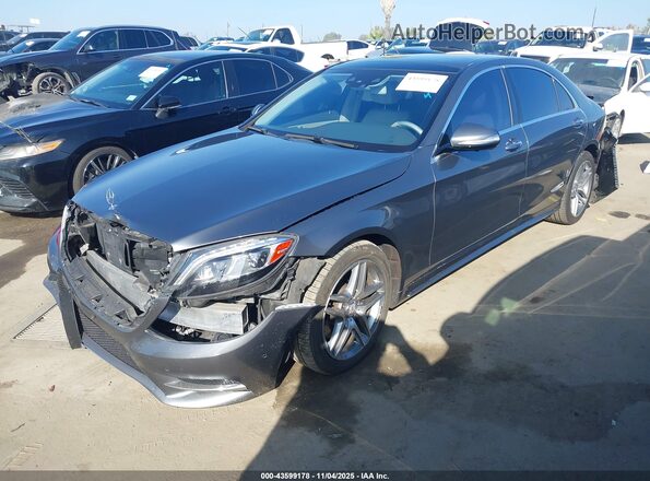 WDDUG8CB1HA308248 2017 MERCEDES-BENZ S-CLASS Gray Առջևի ձախ երեք քառորդ տեսարան