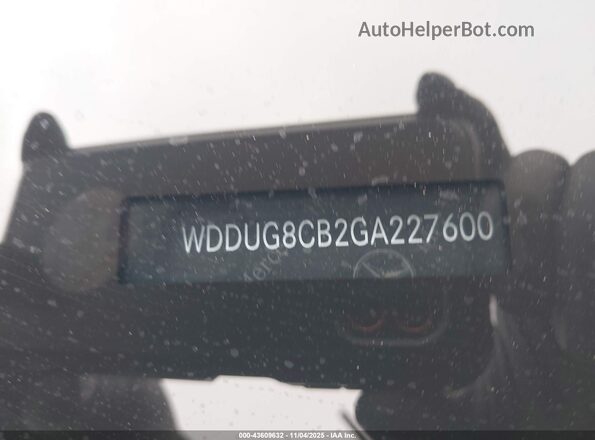 WDDUG8CB2GA227600 2016 MERCEDES-BENZ S-CLASS Blue Вид підкапотного простору