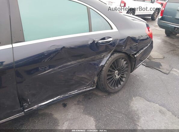WDDUG8CB2GA227600 2016 MERCEDES-BENZ S-CLASS Blue Вид спереду