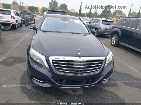 WDDUG8CB2GA227600 2016 MERCEDES-BENZ S-CLASS Blue Вид щитка приладів