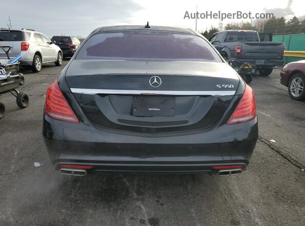 WDDUG8CB3GA215861 2016 MERCEDES-BENZ S Черный Вид сзади