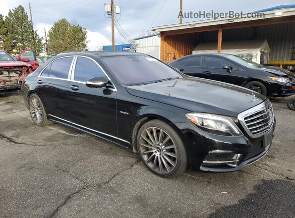 WDDUG8CB3GA215861 2016 MERCEDES-BENZ S Черный Передняя правая четверть