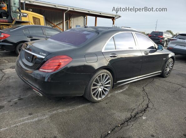 WDDUG8CB3GA215861 2016 MERCEDES-BENZ S Черный Задняя правая четверть