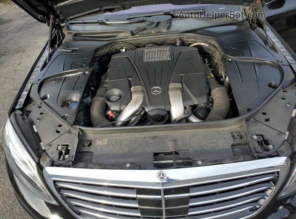 WDDUG8CB3GA215861 2016 MERCEDES-BENZ S Черный Вид задней части салона