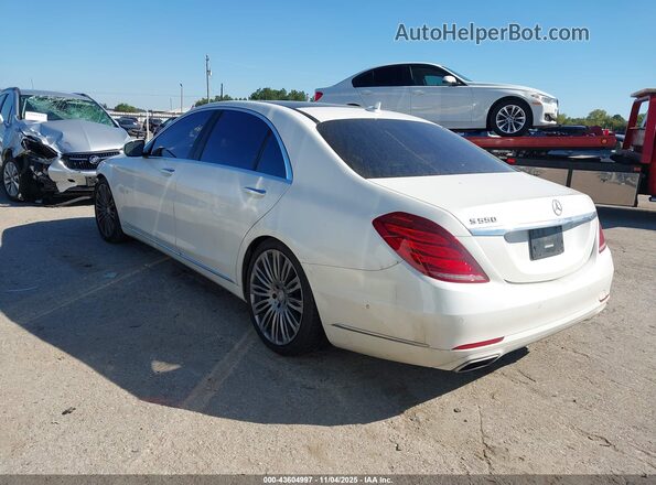 WDDUG8CB3HA317078 2017 MERCEDES-BENZ S-CLASS White Задня ліва чверть