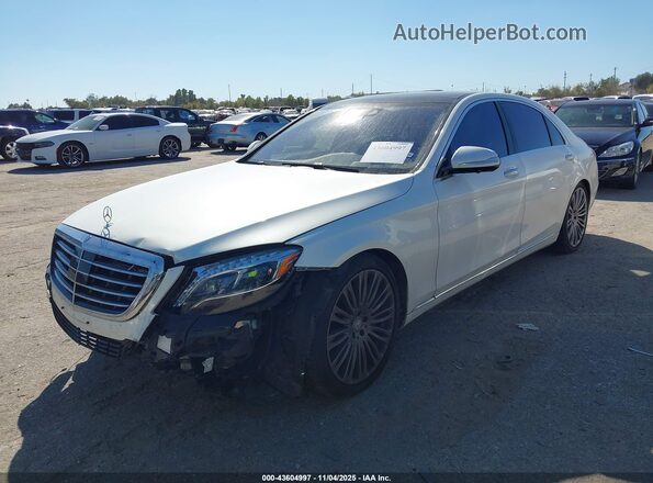 WDDUG8CB3HA317078 2017 MERCEDES-BENZ S-CLASS White Передня ліва чверть