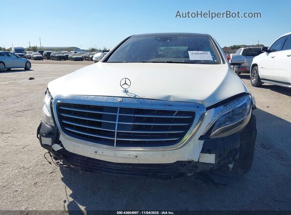WDDUG8CB3HA317078 2017 MERCEDES-BENZ S-CLASS White Вид щитка приладів