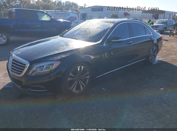 WDDUG8CB5GA203677 2016 MERCEDES-BENZ S-CLASS Black Vista tres cuartos delantera izquierda